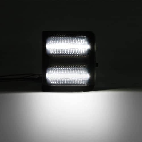 Shinefit LED 3ª Terceira luz do freio + Luz do espelho lateral compatível com F250 F350 F450 F550 Super Duty 2008-