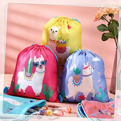 12 Packs Party Party Favor Favor Faculdade Favory Bags Llama Birthday Party Suppris