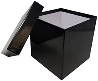 Lacrafts 3 peças Caixas de presente de ninho preto