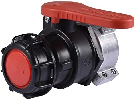 Tochun 75mm IBC Tote Adaptador Válvula de esfera -Dever de Devio S75x6 Conector de válvulas de bola de rosca grossa para contêiner de líquido de água NPT DN50