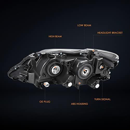 LED DRL Projector Faróis Montagem Compatível com Lexus RX350 RX450H 13-15, Habitação Chrome/Canto Curo