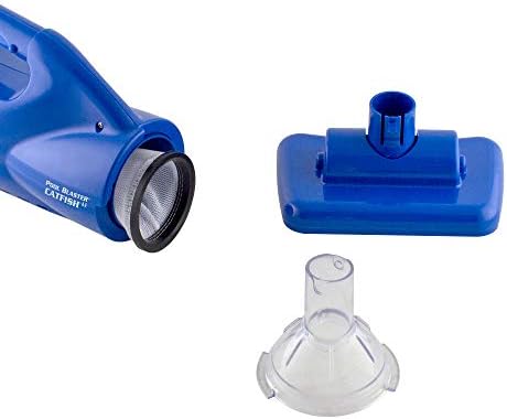 Piscina Blaster Blaster Tech Peixe-gato recarregável, alimentado por bateria e limpador de piscina, ideal para a banheira de hidromassagem