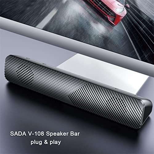 Yebdd portátil barra de alto -falante alto -falante 4d estéreo hifi som com fio com fio bar bar usb powered barra de som para