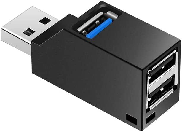 Mini USB 3.0 USB 2.0 Hub 3 Adaptador de distribuição de porta para PC Laptop MacBook Notebook