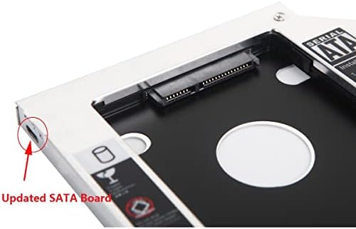 2º SSD HDD DUCO CADDY FROCTE BAY para Lenovo Flex 2 15 troca de UJ8fb DVD ímpar