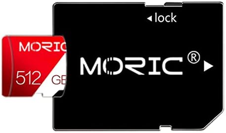 512 GB Micro SD Card SDXC Card de memória microSD de alta velocidade para alto -falante Bluetooth, smartphones, câmeras,