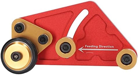 Alimentador de rolos de rolamento de madeira, alimentador de rolos de madeira que pressiona a roda de guia de alimentador de alimentador com blocos de slides <br/>