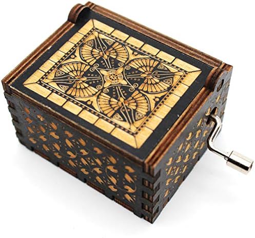 caixa de música ukebobo de madeira- você é minha caixa de música do sol, presentes para o marido- 1 conjunto