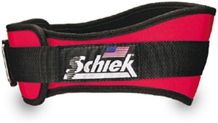 Cinturão de elevação de nylon Schiek - 4 3/4 polegadas xxl vermelho