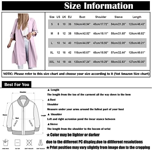 Jaqueta de poliéster plissada Ladie's College Solid Solid Modern Cardigans aconchegante de manga cheia de colarinho solto