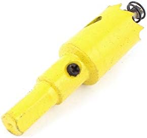 X-Dree 20mm Bi-metal M42 HSS SAW Cutter Drill Bit Yellow (Broca Cortadora de Sierra de Orificio Bimetálica M42 HSS de 20 mm,