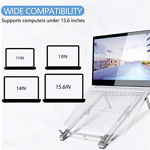 Suporte de ondas de caixa e montagem compatível com o Lenovo ThinkPad T14s - Pocket Aluminium Stand 3 -em -1, portátil, suporte de
