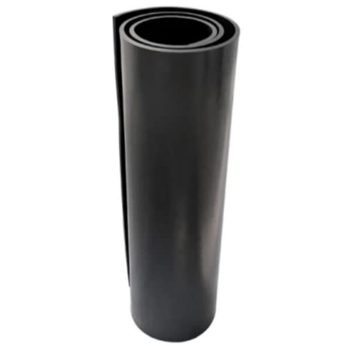 Puela Fit Neoprene Rolo de borracha Roll 3/16 ”Para projetos de bricolage, anti-deslizamento, antivibração, vedações, piso, tira