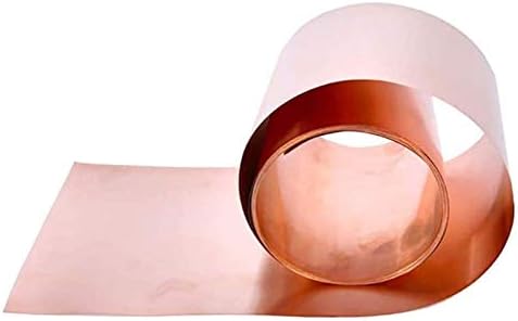 Folha de cobre Huilun Brass 99,9% Folha de metal de cobre pura Cu 0,3x300x1000mm para artesanato aeroespacial de artesanato