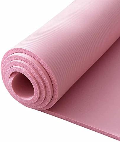 Mate de ioga, tapete de treinamento de ginástica, inodoro, não deslizante, durável e leve, design de cores duplas, exercício de