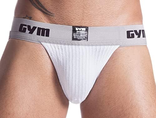 Treino de ginástica jockstrap com cintura de 2