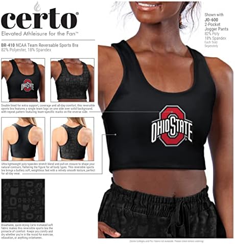 Certo Women's NCAA Team Reversível Sports Sports