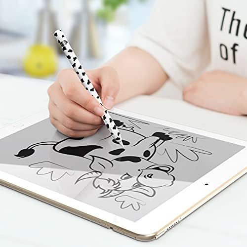 Caixa de impressão de vaca Niutrendz para Apple lápis de 1ª geração capa de capa de silicone Acessórios de manga protetora