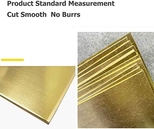 Nianxinn 1 peças 200mmx200mm Placa de metal de cobre tem boas propriedades mecânicas e estabilidade térmica Folha de