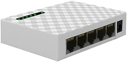 Conectores 5 Porta Gigabit Switch 10/10/1000Mbps RJ45 LAN Ethernet Fast Desktop Retworking Hub Shunt com o adaptador de energia