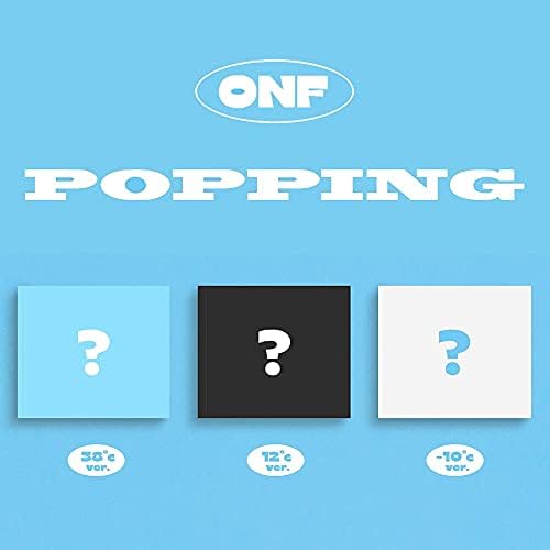 Onf Popping Summer Popup Album versão aleatória CD+1p Poster+72p Livreto+2p Selfie PhotoCard+1p Summer PhotoCard+1p Mensagem Letra+Mensagem