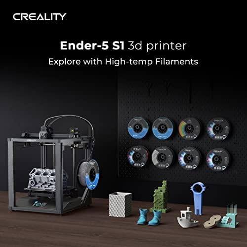 XIXIAN 3D PRINTER, ENERS 5 S1 3D Impressora FDM 3D Máquina de impressão com extrusora direta de engrenagem dupla Sprite