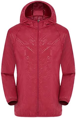 Autumn de outono Zipper Sportswear Ultra-Light Rain Tatchwork Jaqueta à prova de vento com capuz de manga comprida casaco