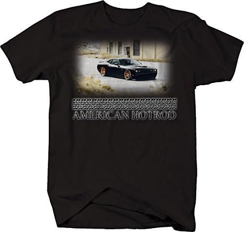 American Hotrod Racing Challenger Racing Camise gráfica personalizada para homens