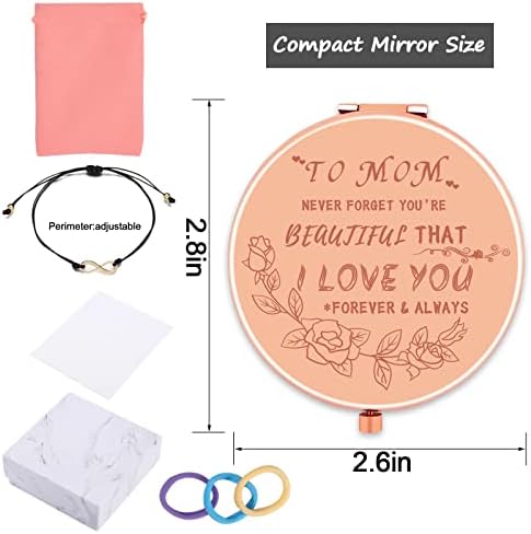 Fanjurney Travel Compact Mirror para Mom Pocket Maquia