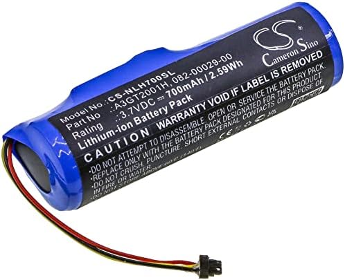 Velrgt New Battery fabricado e construído especificamente para Nest Connect A0078 H17, compatível com o ninho A3GT2001H 082-00029-00