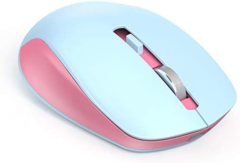 Seenda Wireless Mouse, mouse de computador sem fio 2.4g com receptor Nano 3 níveis de DPI ajustáveis, ratos ópticos móveis portáteis