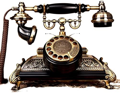 Telefone retro American European European Office Home Office Liquidline Rotary Phone Phone Living Desk da Decoração da Sala