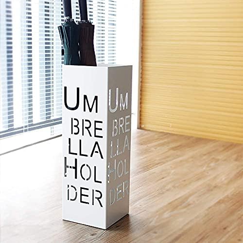 ZCX Umbrella Stand Design Hollow-out Design retangular guarda-chuvas Rack de armazenamento Rack de guarda