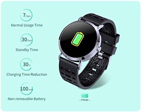 Pulseira de tela colorida SDFGH- Relógio de rastreador de fitness à prova d'água com calorias do pedômetro e monitor de sono,