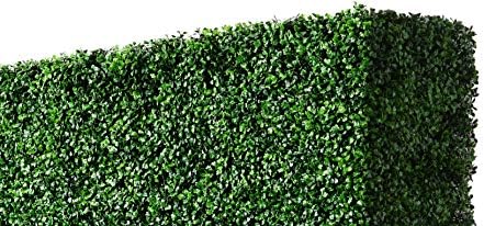 AGPL Atualizou a parede de hedge artificial de boxwood com divisor de sala de plantador de cores cinza e cenários