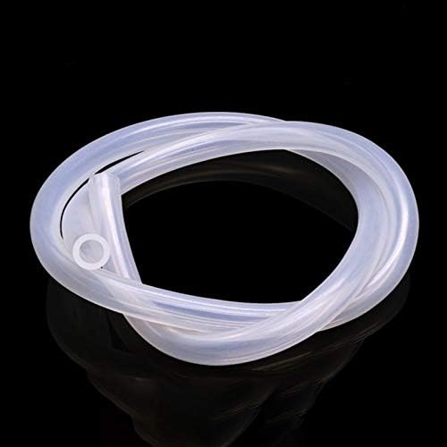 Mangueira de plástico transparente Tubo de silicone flexível transparente, ID 9mm x 13mm OD, mangueira de borracha de água não