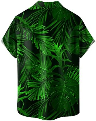 Camisas de botão plus size para homens com bolso engraçado tie-dye tee gráfico 2023 Tops de verão elásticos relaxados relaxados