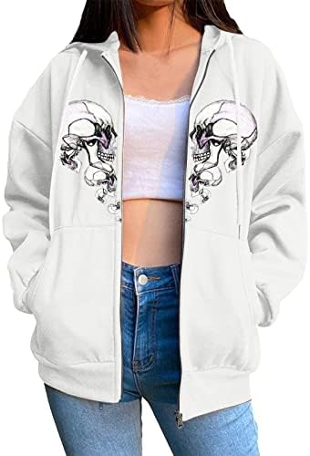 Uikmnh Girls adolescentes Capuz Autumn & Winter Blouse Blush zip Up Pocket Casual Capuz Moletom de manga longa Longa