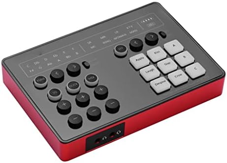 CXDTBH SC-M1 Portátil Live Broadcast Sound Card com DSP para computador de tablets para transmissão ao vivo gravação de