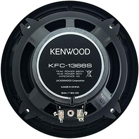 Kenwood KFC-1366S 5-1/4 Alto-falantes de vias