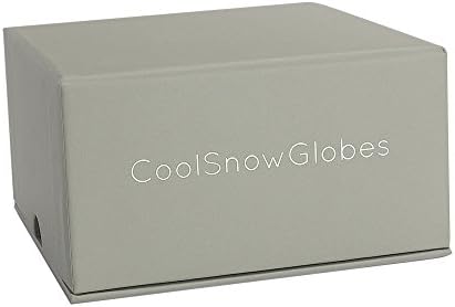 Coolsnowglobes Jewel Mini Conjunto de quatro globos de neve