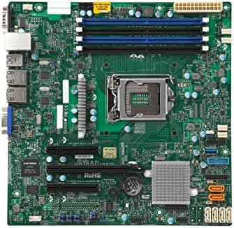 SuperMicro Micro ATX DDR4 LGA 1151 Motherboards X11SSL-F-O