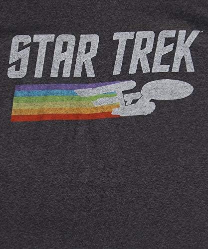 T-shirt de logotipo vintage de Star Trek Men Trek