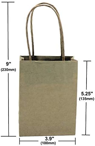 Hobbies criativos Small Kraft Paper Gift Saco - Casamentos, favores, sacolas de brindes - pacote de atacado