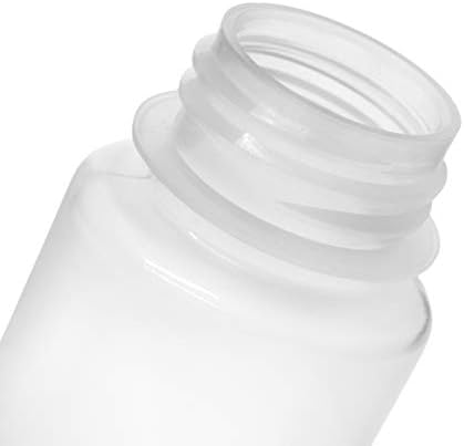 Garrafa de reagente, 125 ml - boca larga com tampa de parafuso - polipropileno - translúcido - Eisco Labs
