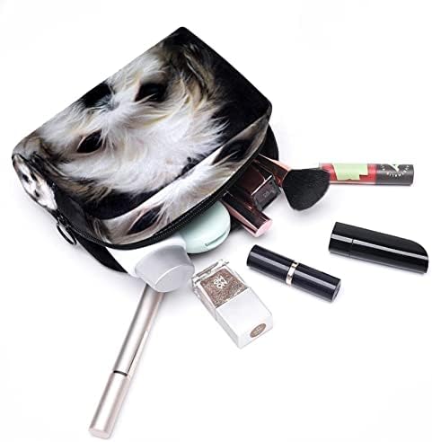 Bolsa de higiene pessoal, bolsa cosmética de maquiagem para mulheres, homens, cães de animais