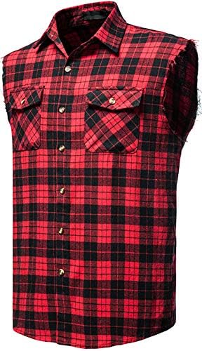 Camisa xadrez de mangas com mangas com botão de flanela casual para baixo camisas soltas em forma com bolso