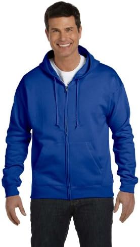 Hanes Men's Full-Zip EcoSmart Fleece Hoodie