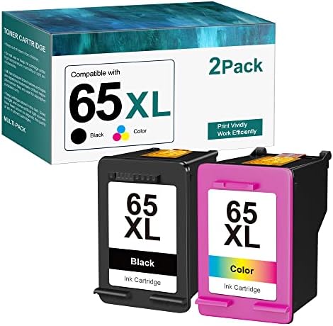 Substituição de pacote de combinação de cartuchos de tinta 65xl para 65 xl tinta remanufaturada para inveja 5055