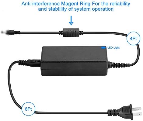 Cabo de carregador de adaptador AC YUSTDA PARA TOSHIBA G71C000GZ110 FORNETE